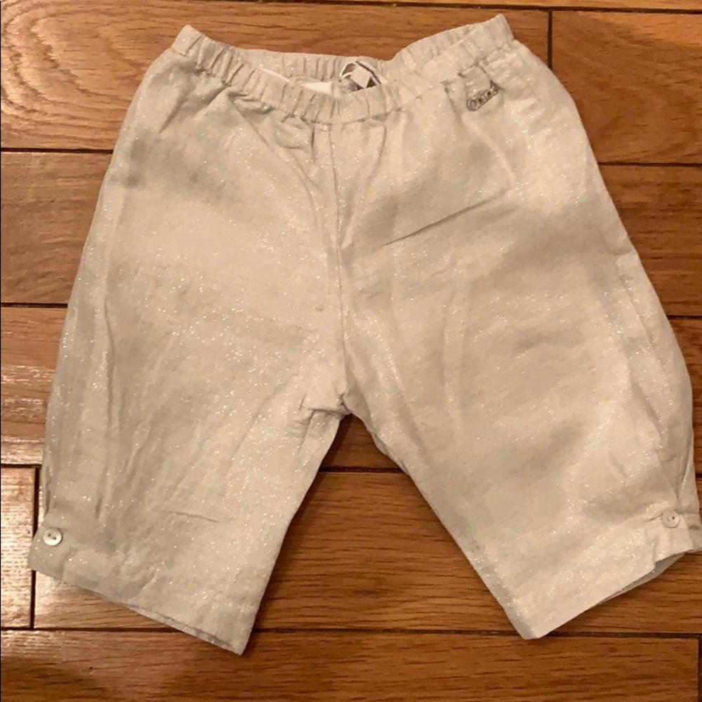 💛⭐️💛Chloe gold shimmer pants 💛⭐️💛 size 12 mnth💛⭐️💛